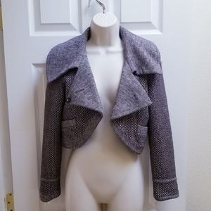 Hinge Tweed Cropped Jacket